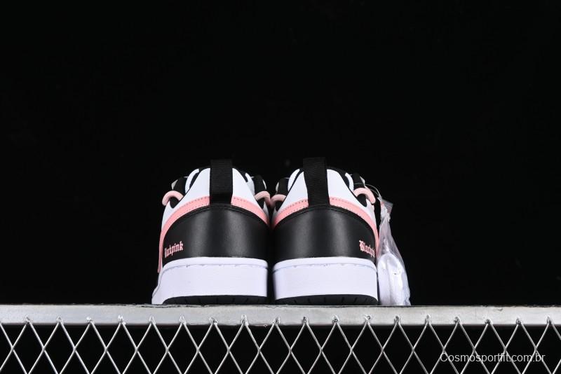 Nike Court Borough Low 2 Sneakers in Cool Blackberry with Sweet & Spicy Design - BQ5448-110