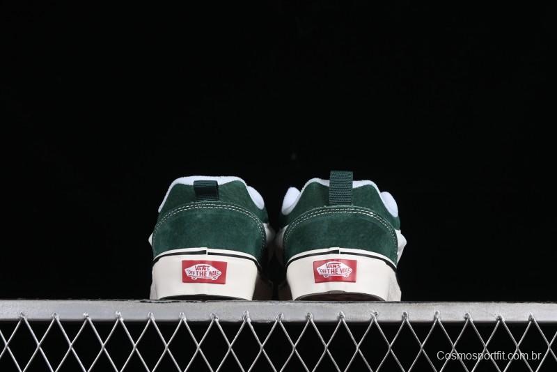 Vans Classics Knu Skool Green Platform Sneakers - VN0AUAK374