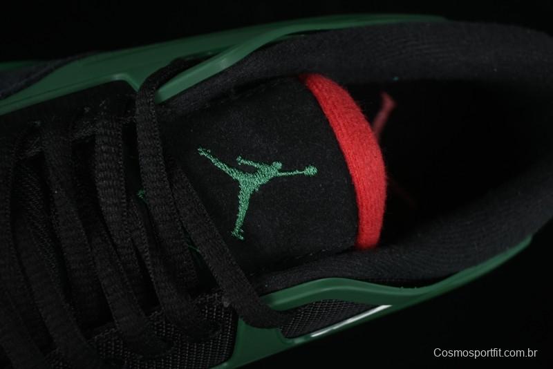 Nike Air Jordan 4 Remastered Sneakers with Textile Mesh Leather and Suede Upper - FQ7939-003